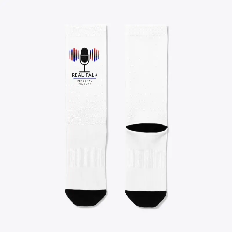 RTPF Socks (White) - Color Logo